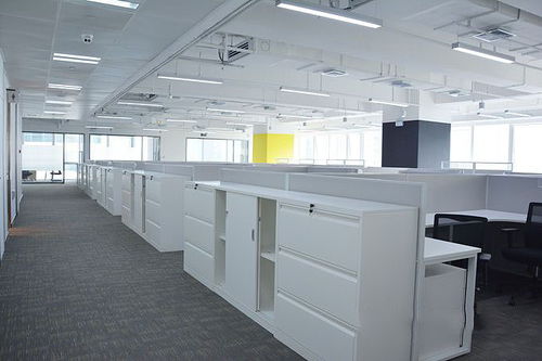 创意办公空间设计,办公室设计布局,郑州中油新澳大厦